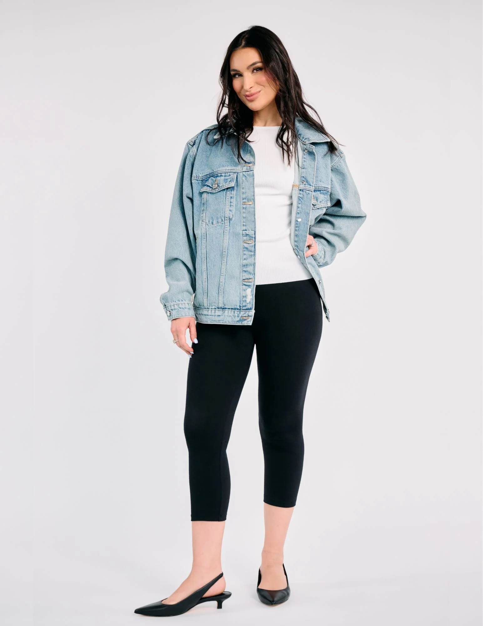 Cotton Capri Leggings