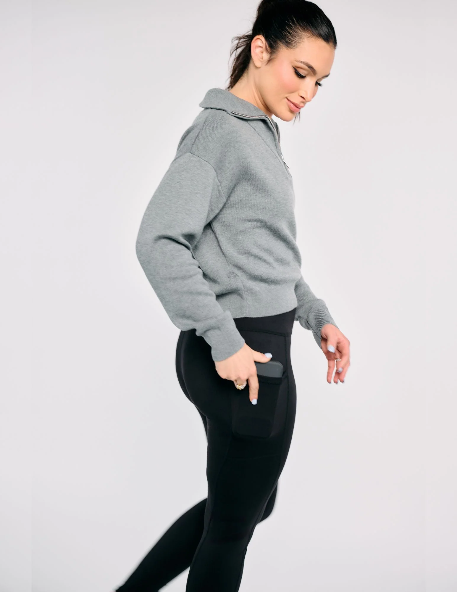Cotton Tech Pocket Leggings - Image 2