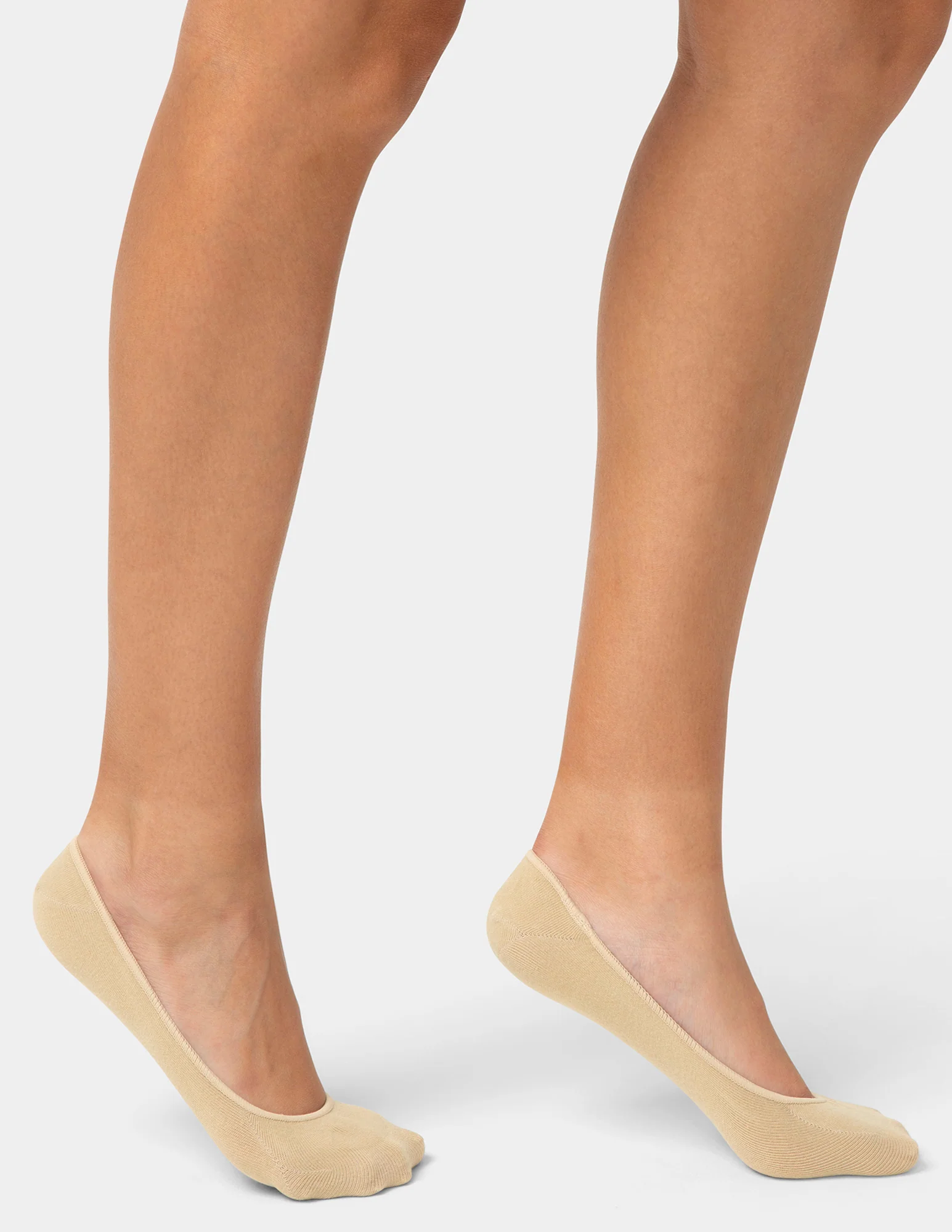 Cotton Ultra Low Cut Liner 2 Pair Pack - Image 2