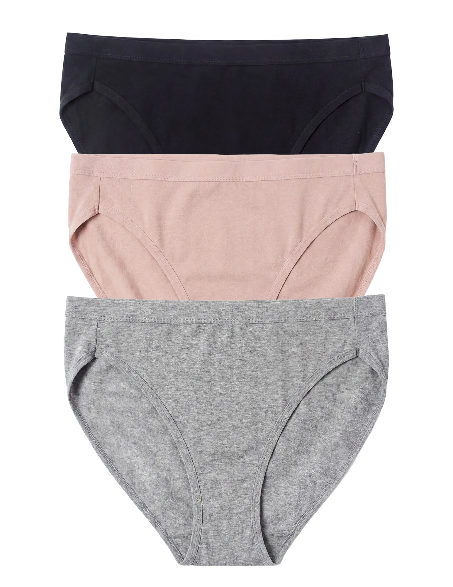 Soft & Breathable Modern High Cut Brief 3 Pack
