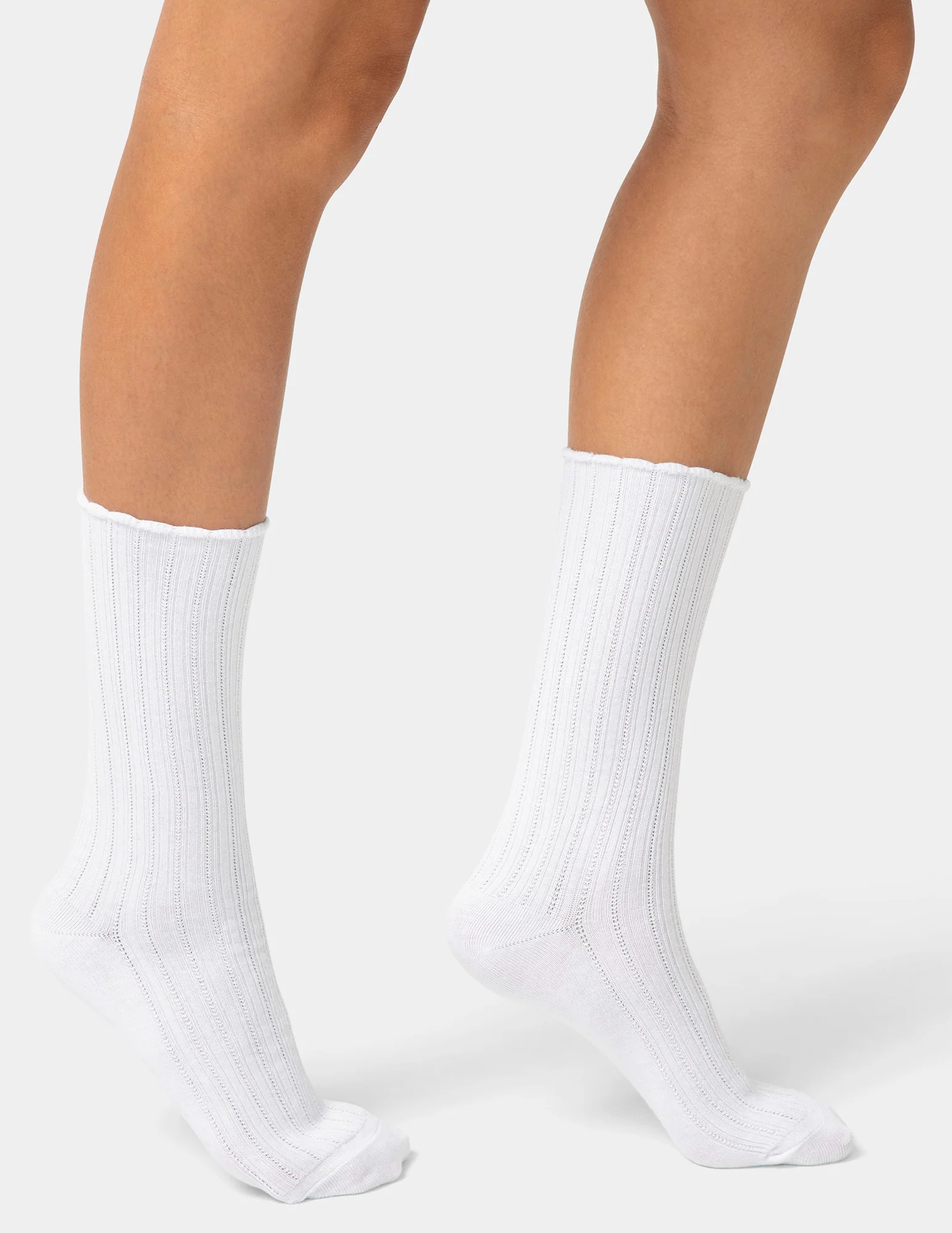 Scallop Pointelle Sock - 3 Pair Pack