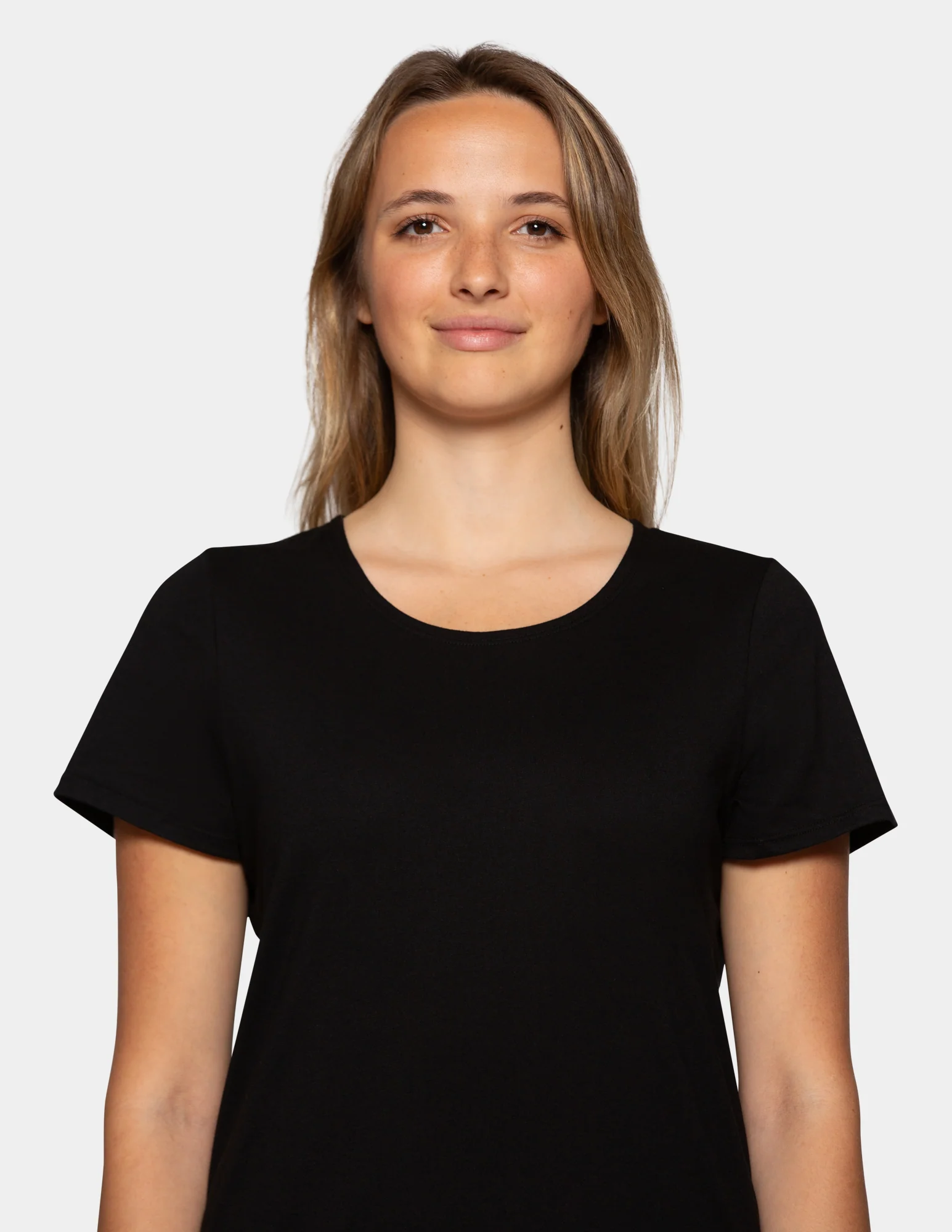 Soft & Breathable Short Sleeve Tee with Long Pant Pajama Set - Image 3
