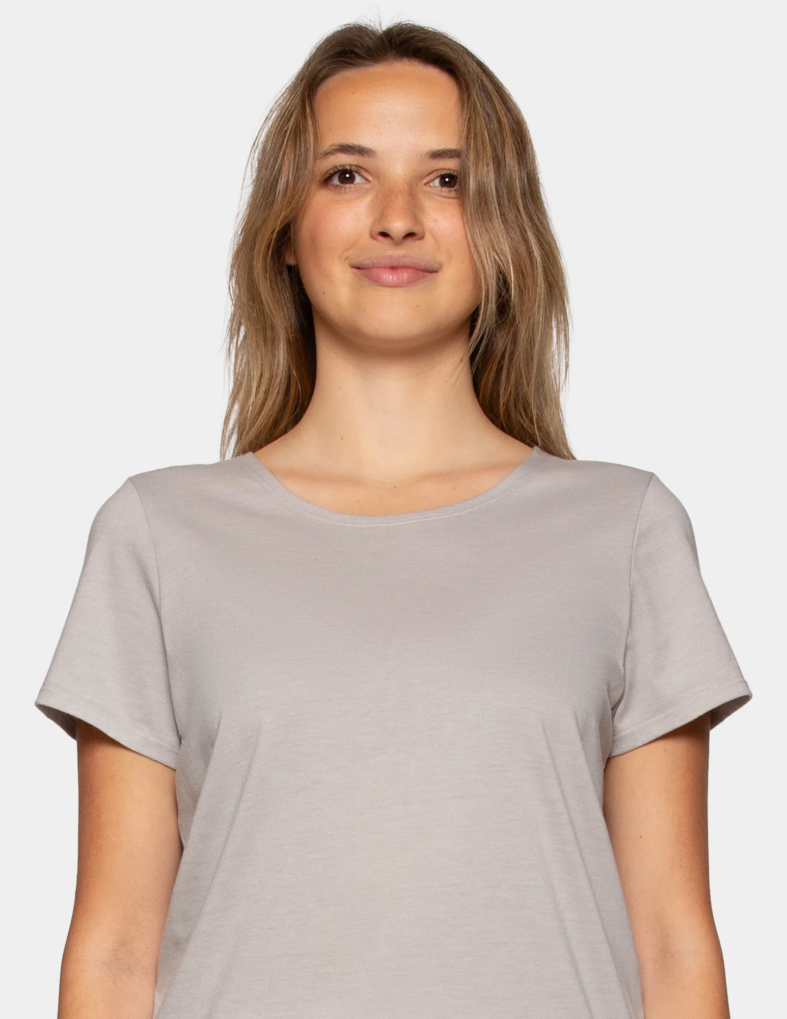 Soft & Breathable Short Sleeve Tee with Long Pant Pajama Set - Image 3