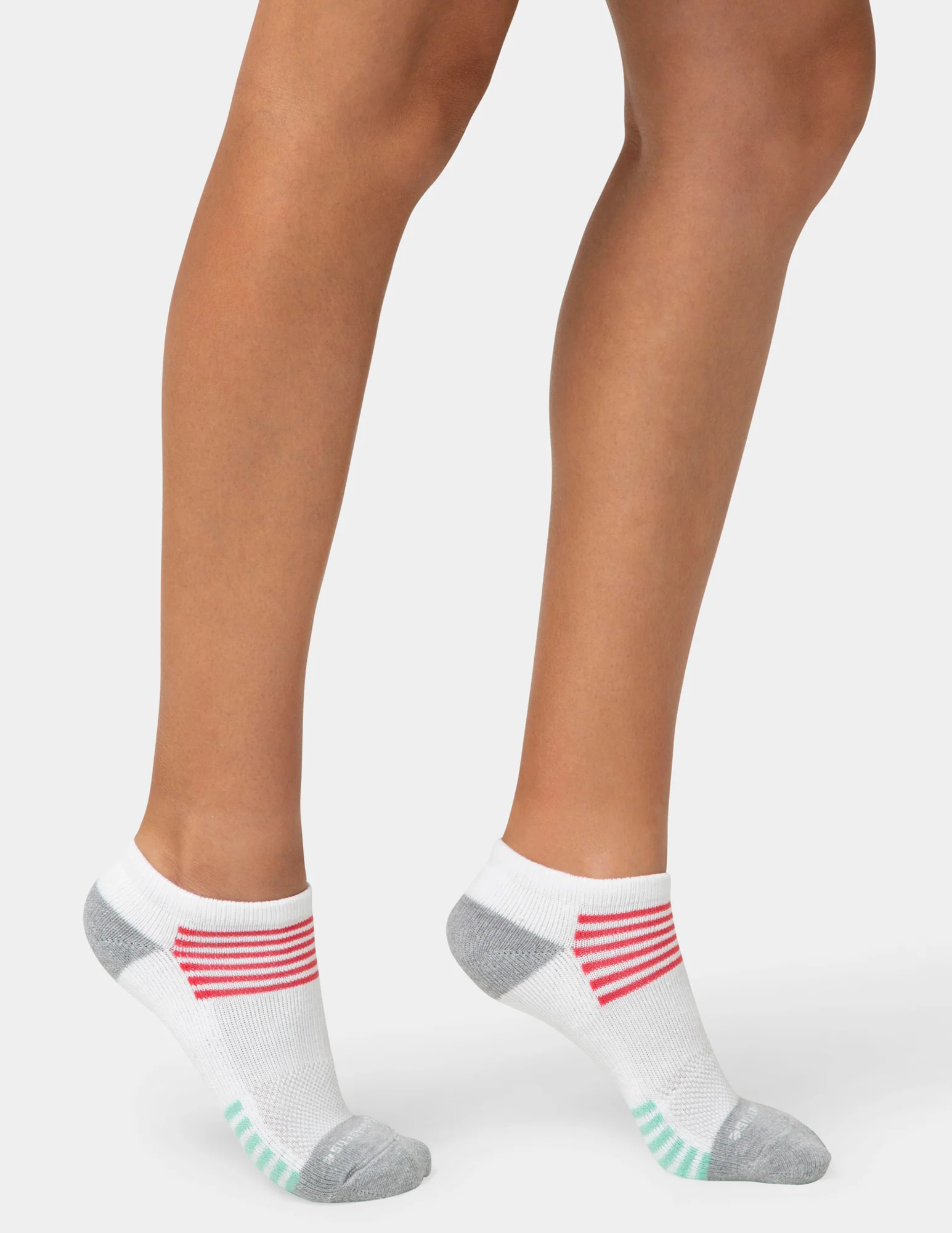 Soft & Breathable Cushioned No Show Socks 3 Pair Pack - Image 2