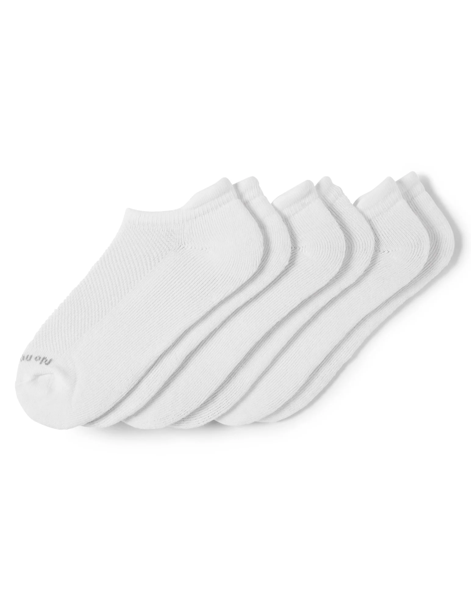 Soft & Breathable Women's Cushioned No Show Tab Socks 3 Pair Pack - Image 2