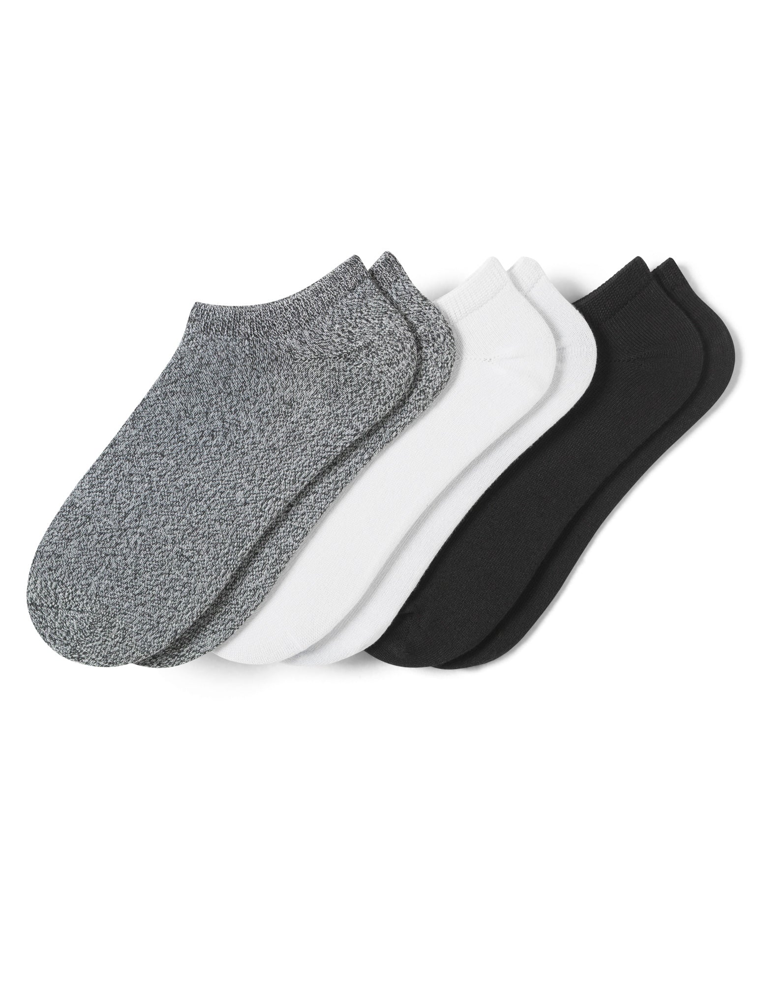 Super Soft No Show Sock 3 Pair Pack - Image 2