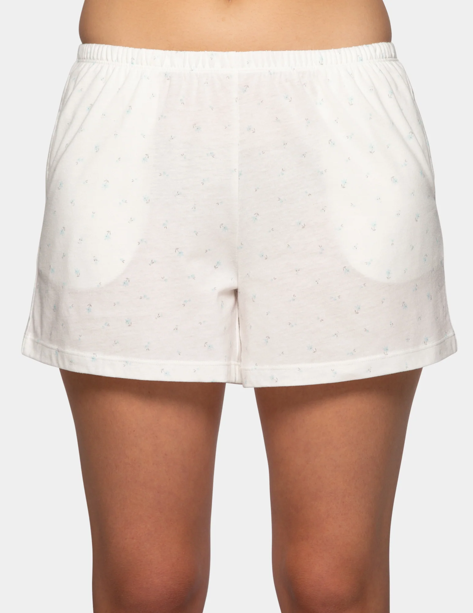 Soft & Breathable Tank Top With Boxer Pajama Set - Image 4