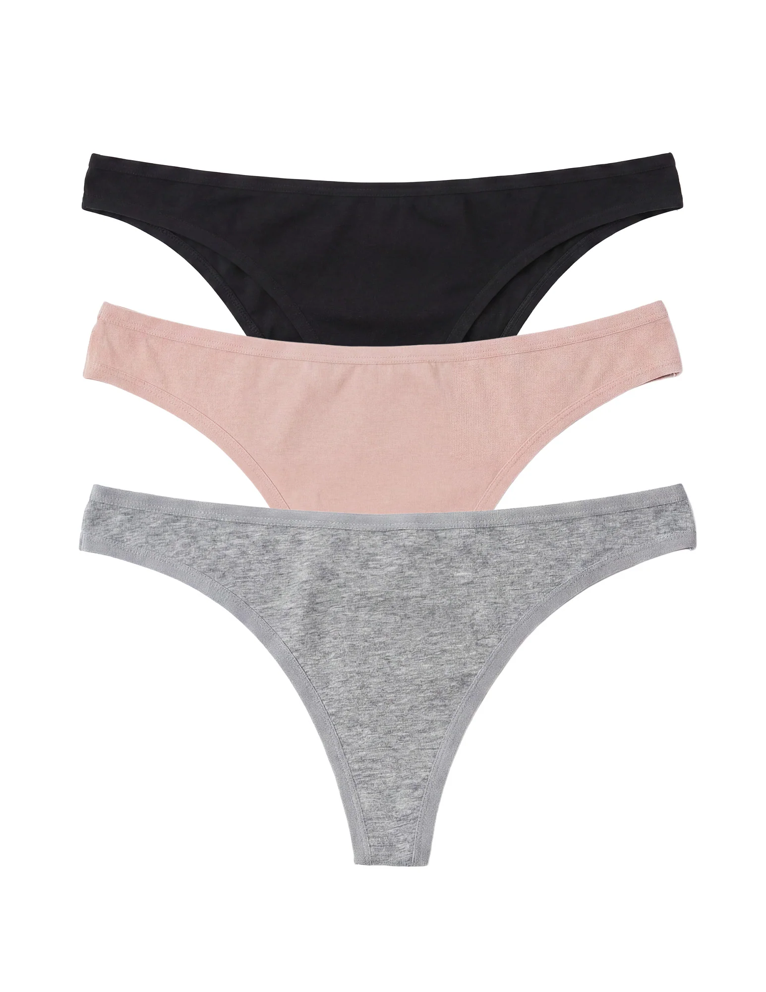 Soft & Breathable Thong 3 Pack